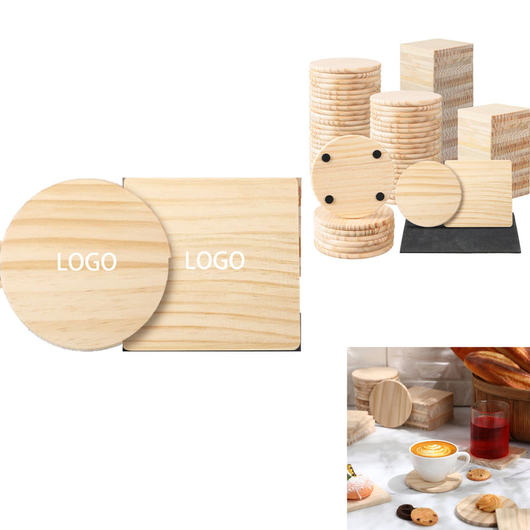 Eco Wooden Coasters