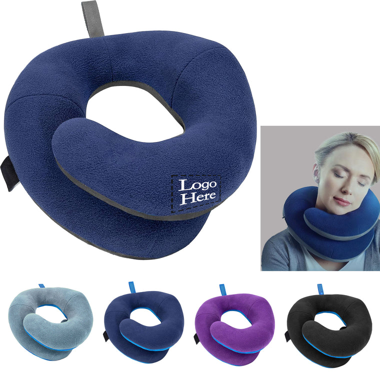 Travel Provides Double Support Neck Pillow