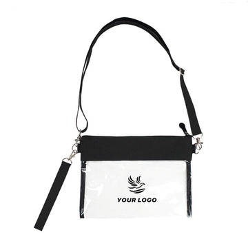 Transparent PVC Crossbody Purse