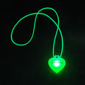 LED Heart Glow Necklace