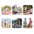 Collapsible Insulated Picnic Basket with Sturdy Handle