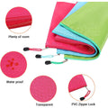 A4 Canvas Zipper File Pouch