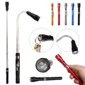 Telescopic Aluminum Flashlight With Magnet