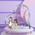 Transparent-Heart Shaped Acrylic Ornament