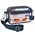 Clear PVC Crossbody Stadium Bag