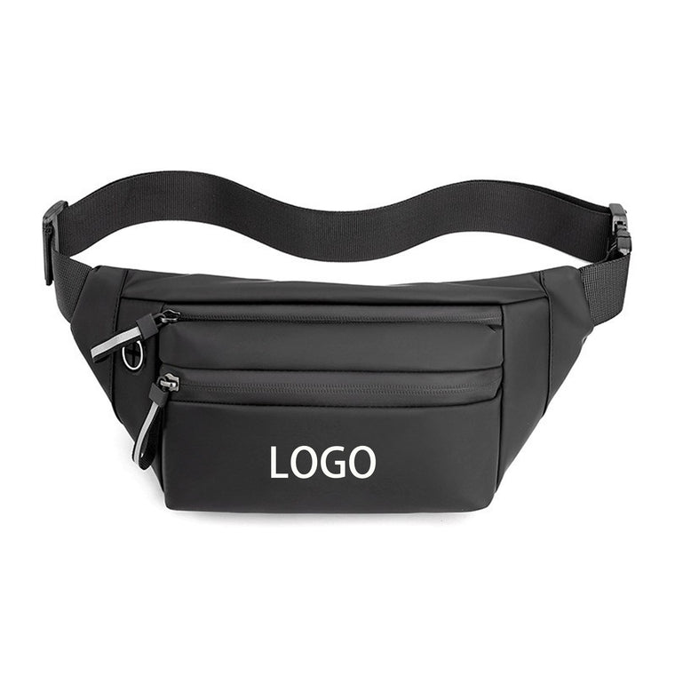 Simple Nylon Crossbody Waist Bag
