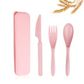 Reusable Travel Utensils Set with Case