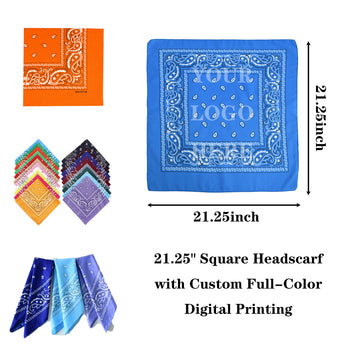 Polyester Square Bandana