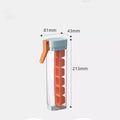 Six Pcs Ice Cube/ Plastic Press Type Automatic Ice Cube Mold