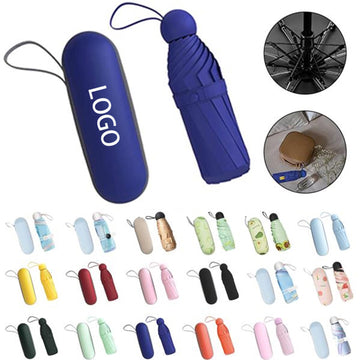 Mini Windproof Folding Travel Umbrella