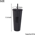 24Oz Studded Double Walled Cup