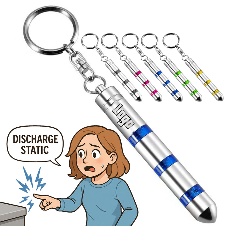 3rd Generation Bullet-Shaped Anti-Static Keychain