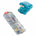 10-Compartment Double-Layer Pill Box