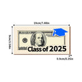 Wooden 2025 Graduation Money Holder
