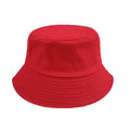 Solid Color Cotton Bucket Hat