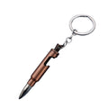 Bullet-Shaped Bottle Opener Keychain