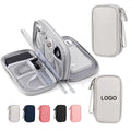 Double Layers Travel Electronic Accessories Organizer Pouch