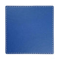 4" PU Leather Square Coaster