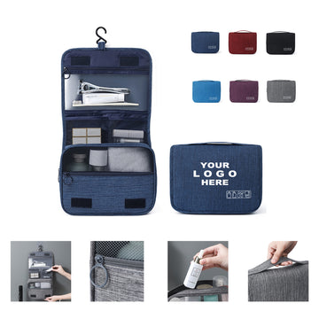 Large Capacity Toiletry Bag Travel Bag With Hooks