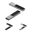 8 Gb Led Illuminated Logo Usb 2.0 Flash Drive