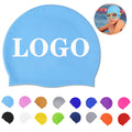 Adult Waterproof Silicone Swimming Cap