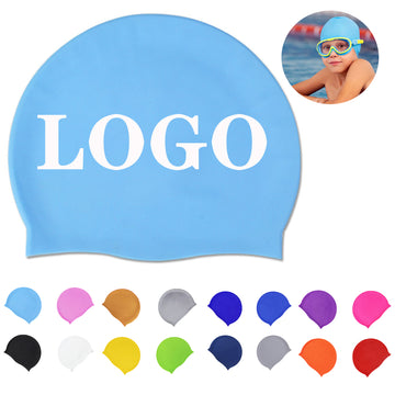 Adult Waterproof Silicone Swimming Cap