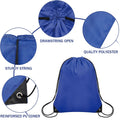 210D RPET Drawstring Backpack Lightweight Gym Bag