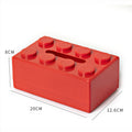 Building Block Plastic Tissue Box