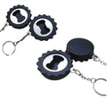 Cap Shaped Bottle Opener With Key Chain