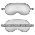 Simulated Silk Eye Mask With Elastic Band