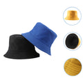 Dual Tone Reversible Cotton Bucket Hat