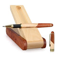 Luxury Wooden Ballpoint Pen Gift Set with Business Pen Case