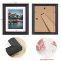 8x10 Picture Frames Made of Solid Wood High Definition Glass