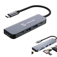 Comprehensive 6 In 1 Usb C Multiport Adapter Hub