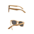 Polarized Bamboo Wood Arms Sunglasses