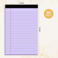 30 Sheets Notebook