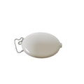 Oval Coin Holder Keychain