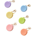 Simple Round Silicone Zippered Coin Purse