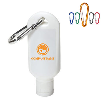 2 Oz. SPF 30 Sunblock w/ Carabiner