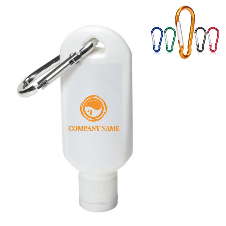 2 Oz. SPF 30 Sunblock w/ Carabiner