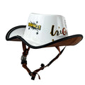 Western Cowboy Half Helmet