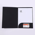 A4 Portable Presentation Kraft Paper Cardboard Folder
