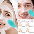 Dual Use Silicone Mask Brush Massage Cleaning Brush