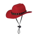 Pet Cowboy Hat Costume With Star Decor