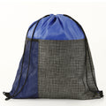 Etched Pocket Drawstring Bag