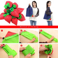 Strawberry Foldable Reusable Grocery Bag Shopping Tote
