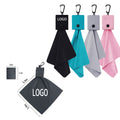 Eyeglasses Cleaning Microfiber Cloth Keychain Pouch