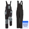 Unisex Multi-Pockets Adjustable Bib Overalls