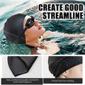 Premium Silicone Swim Cap Comfortable Stretch Fit