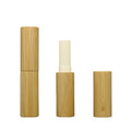 Refillable Empty Bamboo Lipstick Tube